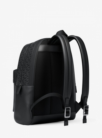 Michael Kors Mens Pacey Medium Signature Logo Backpack
