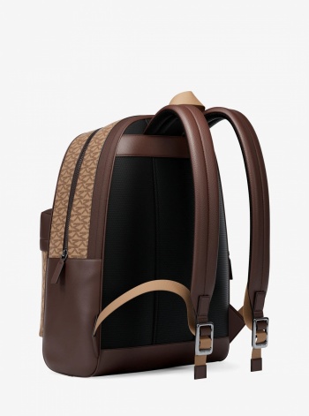 Michael Kors Mens Pacey Medium Signature Logo Backpack