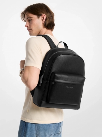 Michael Kors Mens Pacey Leather Backpack