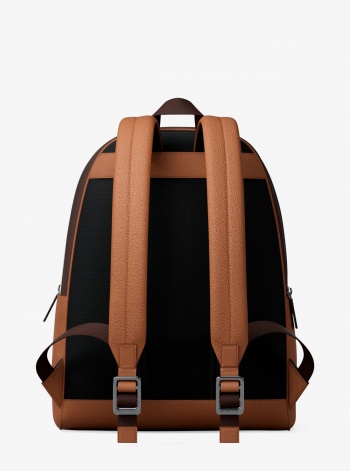 Michael Kors Mens Pacey Embellished Striped Signature Logo Backpack