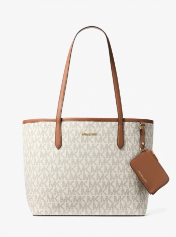 Jet Set Large Signature Logo Tote Bag