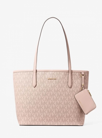 Jet Set Large Signature Logo Tote Bag
