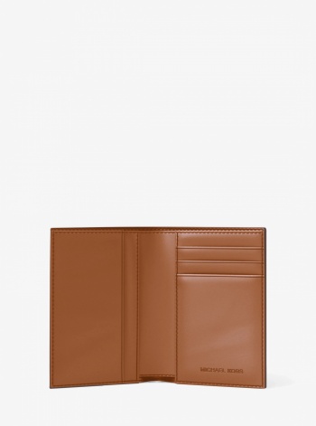 Michael Kors Mens Hudson Signature Logo Folio Card Case