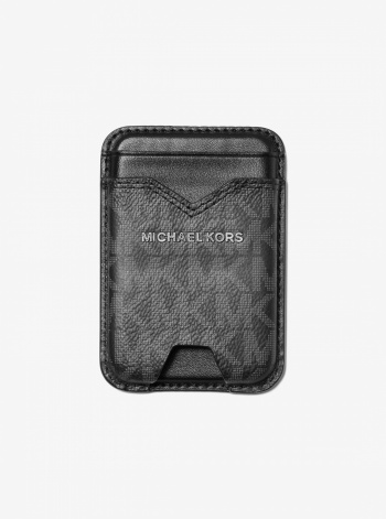 Michael Kors Mens Hudson Signature Logo MagSafe Wallet