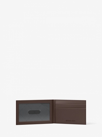 Michael Kors Mens Harrison Logo Billfold Wallet With Passcase