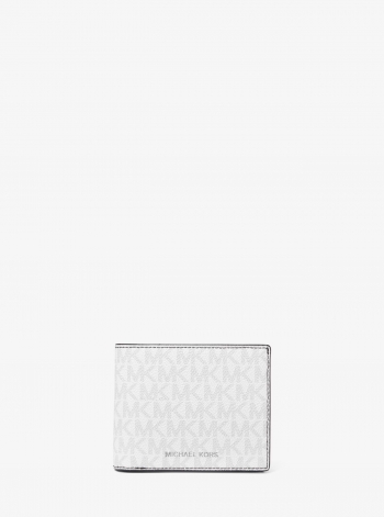 Michael Kors Mens Harrison Logo Billfold Wallet With Passcase