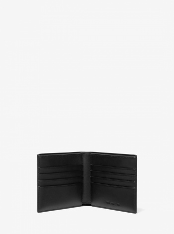 Michael Kors Mens Signature Logo Wallet and Belt Gift Set