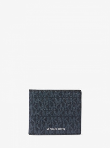 Michael Kors Mens Hudson Signature Logo Billfold Wallet