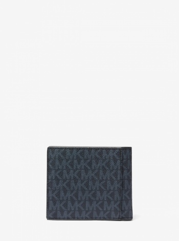 Michael Kors Mens Hudson Signature Logo Billfold Wallet
