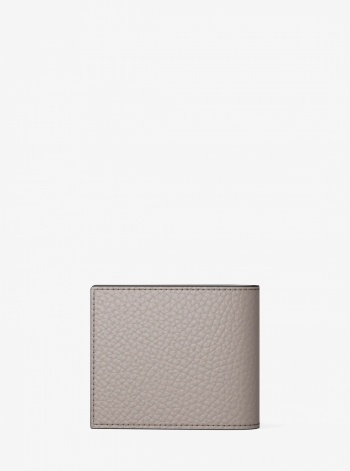 Michael Kors Mens Hudson Pebbled Leather Billfold Wallet