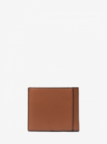 Michael Kors Mens Hudson Pebbled Leather Billfold Wallet