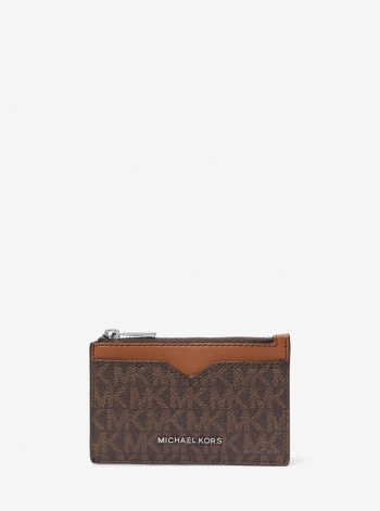 Michael Kors Mens Hudson Signature Logo Card Case