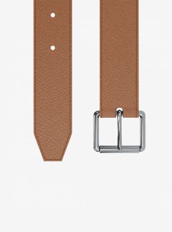 Michael Kors Mens Pebbled Leather Belt