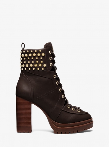 MICHAEL Michael Kors Yvonne Studded Leather Boot
