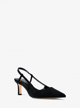 MICHAEL Michael Kors Alora Suede Slingback Pump