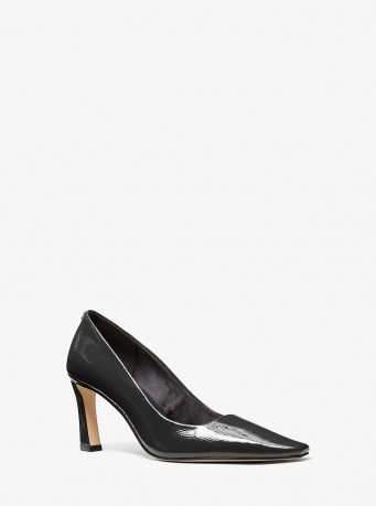 MICHAEL Michael Kors  Darrah Crackled Patent Leather Pump
