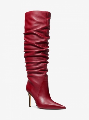 Michael Kors Dawn Leather Boot