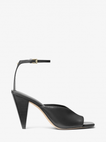 Michael Kors Electra Leather Sandal