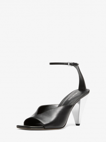 Michael Kors Electra Leather Sandal