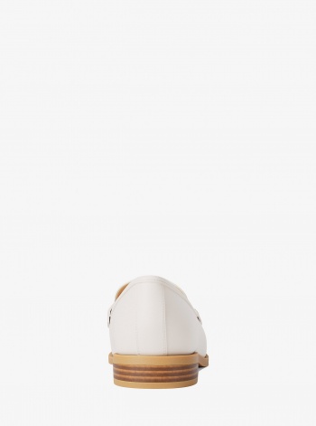 Michael Kors Lex Leather and Signature Logo Loafer