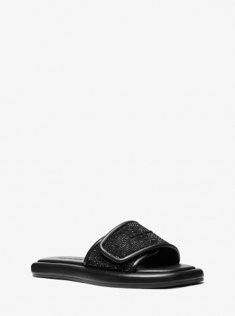 MICHAEL Michael Kors Suki Embellished Slide Sandal