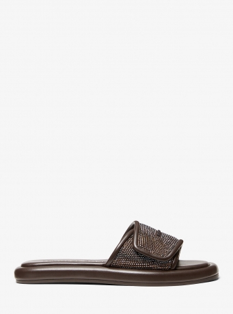 MICHAEL Michael Kors Suki Embellished Slide Sandal