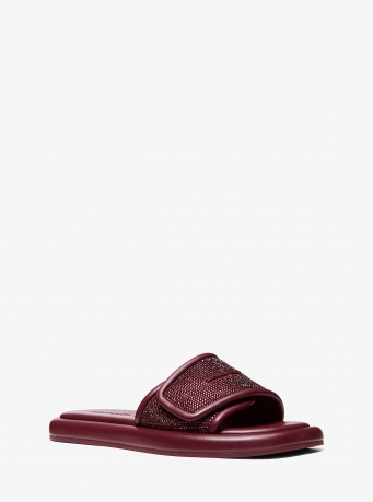 MICHAEL Michael Kors Suki Embellished Slide Sandal