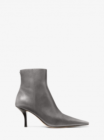 MICHAEL Michael Kors Selina Burnished Leather Ankle Boot