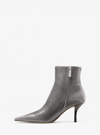 MICHAEL Michael Kors Selina Burnished Leather Ankle Boot