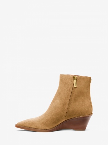 Michael Kors Austin Suede Ankle Boot