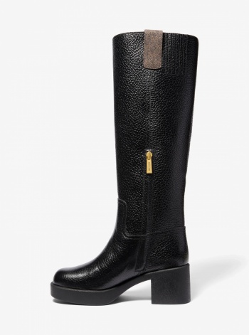 Michael Kors Bryant Leather Platform Boot