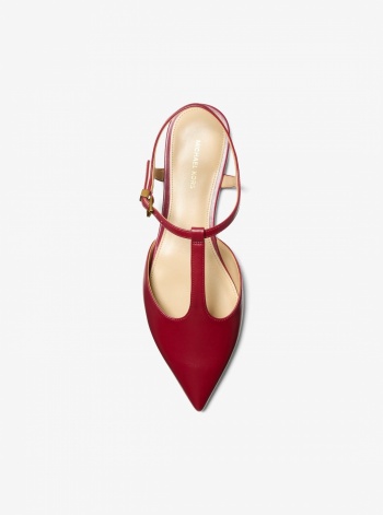Michael Kors Cherie Flex Leather Flat