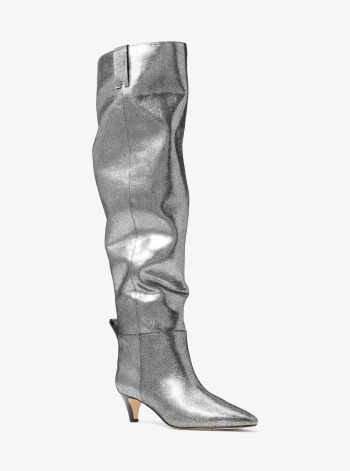Michael Kors Daniela Metallic Leather Boot