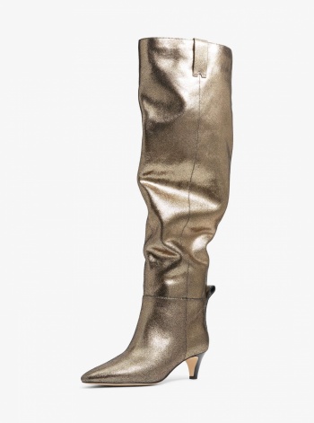 Michael Kors Daniela Metallic Leather Boot