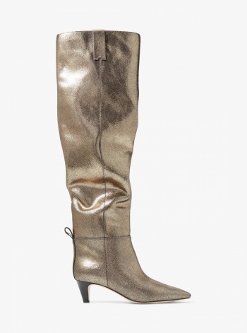 Michael Kors Daniela Metallic Leather Boot