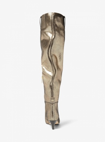 Michael Kors Daniela Metallic Leather Boot