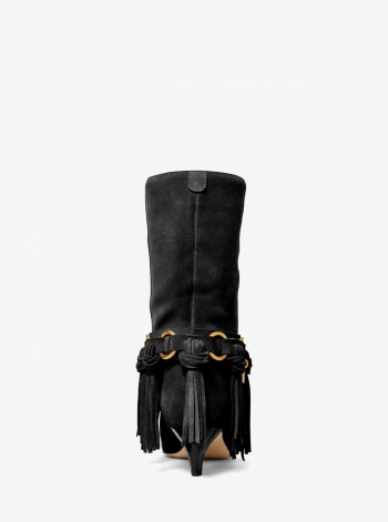 Michael Kors Daniela Fringe Suede Boot
