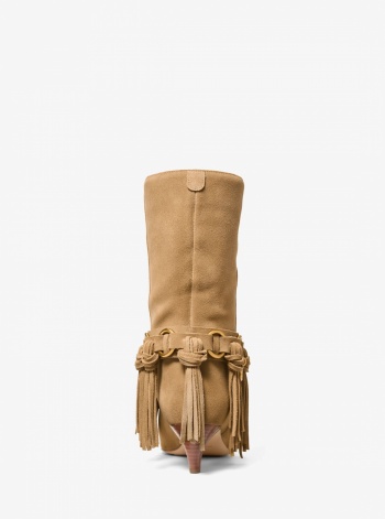 Michael Kors Daniela Fringe Suede Boot