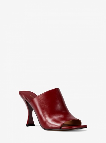 Michael Kors Haisley Leather Mule