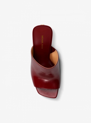 Michael Kors Haisley Leather Mule