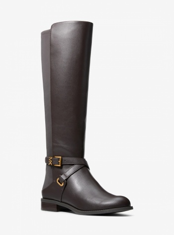 Michael Kors Rachel Smooth and Scuba Boot