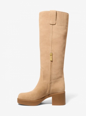 Michael Kors Bryant Suede Platform Boot