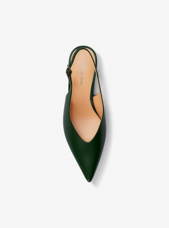 Michael Kors Tonya Leather Slingback Pump