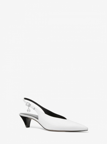 Michael Kors Tonya Leather Slingback Pump