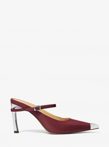 MICHAEL Michael Kors Kasia Leather High Mule Pump