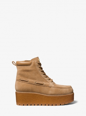 MICHAEL Michael Kors Kenny Suede Platform Boot