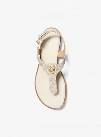 MICHAEL Michael Kors Val Signature Logo Thong Sandal
