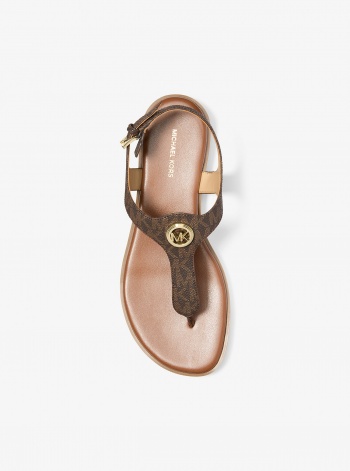 MICHAEL Michael Kors Val Signature Logo Thong Sandal