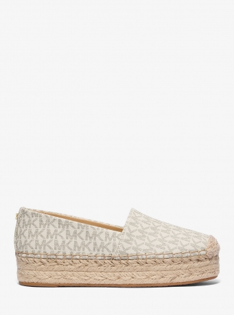 MICHAEL Michael Kors Lynn Signature Logo Platform Espadrille