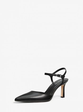 Michael Kors Amara Leather Mid Pump